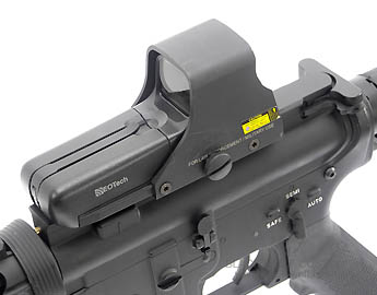 AGM M4A1 RIS установка коллиматорного прицела EOTech