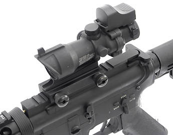 AGM M4A1 RIS установка прицела Trijicon ACOG