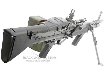 A&K MK43 MOD0 вид с зади