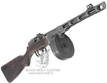 Custom Blow Back ММГ ППШ 1943 CO2