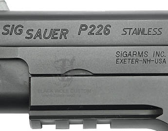 P226 - маркировки с лева